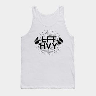 weight left BodyBuilding LFT HVY  For Light Colors Shirts  BY WearYourPassion Tank Top